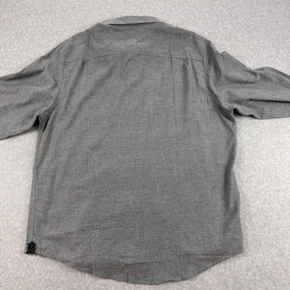 Heritage Report‎ Collection Mens 2XL Gray Soft Touch Flannel Slim Fit Shirt NEW - Picture 8 of 11
